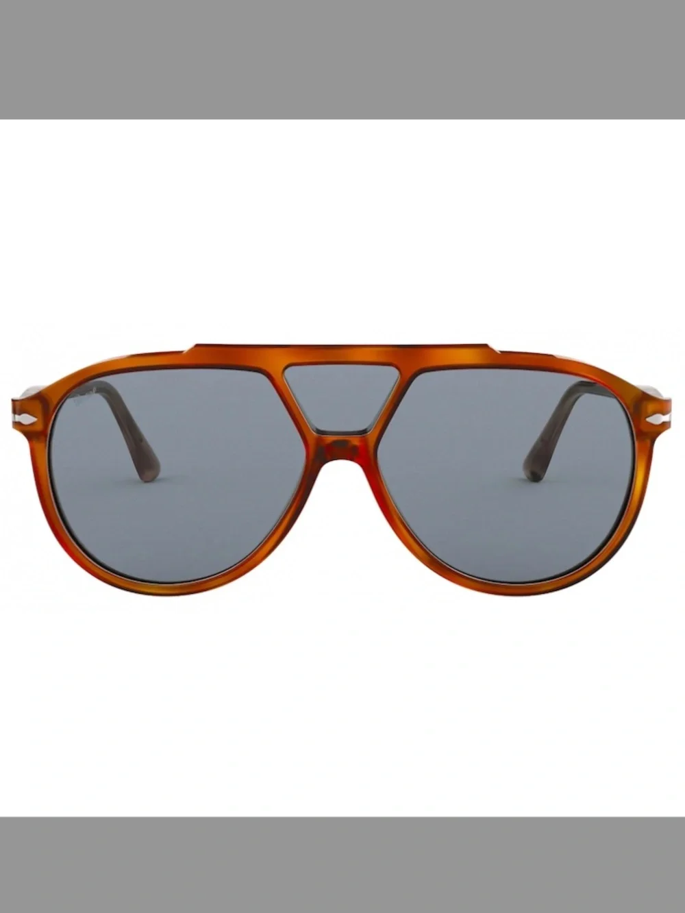 Persol Brown Terra di Siena / Light Blue - Sunglasses